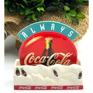 Vintage 1998 Coca-Cola Always Collectible Display 3D Fridge Magnet Memorabilia